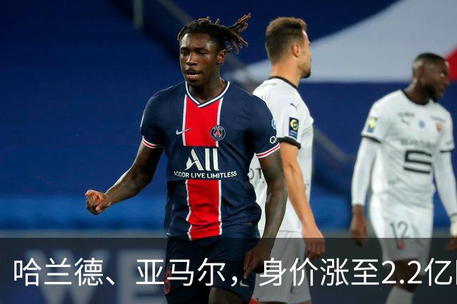 哈兰德、亚马尔，身价涨至2.2亿欧